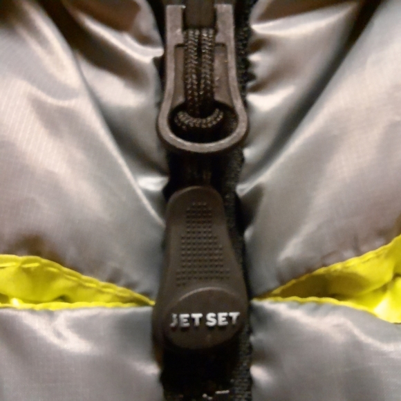 Luxury Swiss JET SET Goose Down Reversible Performance Ski Jacket Puffer Coat - Picture 12 of 16